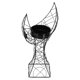 thumbnail image 1 of MERRYHAPY Soporte De Vela De Pilar Metálico Negro Estilo Vintage Para Y Reuniones, 1 of 8
