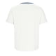 thumbnail image 3 of Ceisia Men's Relaxed Fit Stretch Stand-Up Collar Short Sleeve Shirt - Ribbed Texture with Contrast Trim White S Gifts, 3 of 6