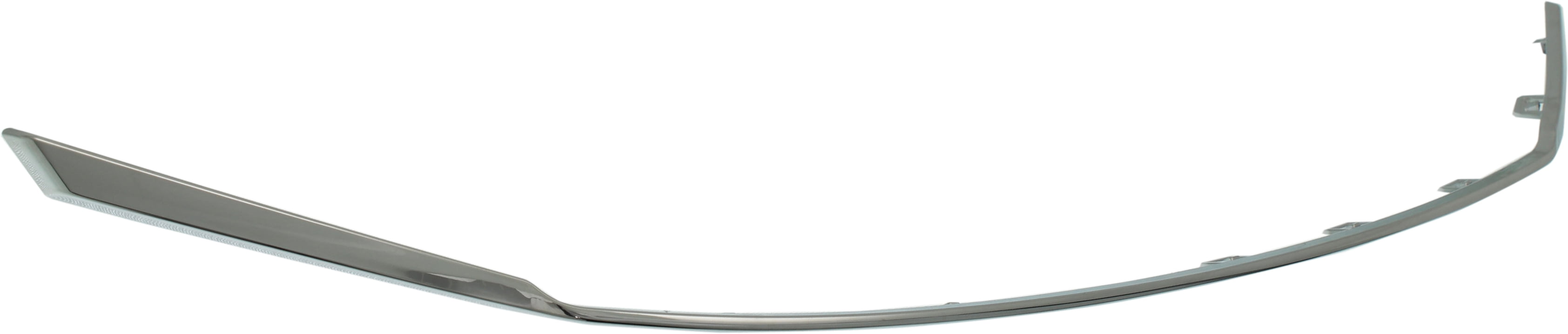 Grille Trim Compatible with 2016-2017 Honda Accord Upper Chrome CAPA Certified