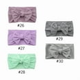 thumbnail image 3 of DEELLEEO Baby Nylon Headbands Hairbands Hair Bow Elastics for Baby Girls Newborn Infant Toddlers Kids, 3 of 11