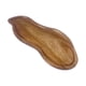 thumbnail image 1 of Bandeja de madera Plato de madera Bandeja para servir Comida Bandeja para frutas Postres Bebidas gran maní, 1 of 9