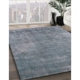 thumbnail image 2 of Ahgly Company Indoor Rectangle Mid-Century Modern Silver Gray Oriental Area Rugs, 5' x 7', 2 of 6