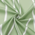 thumbnail image 4 of Abstract Striped Shower Curtain, Modern Minimalist Waterproof Fabric Shower Curtain Set with Hooks 72" x 72" - Sage Green, 4 of 6