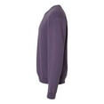 thumbnail image 3 of Hanes Mens Big ComfortWash Garment Dyed Fleece Sweatshirt, S, Grape Soda, 3 of 4