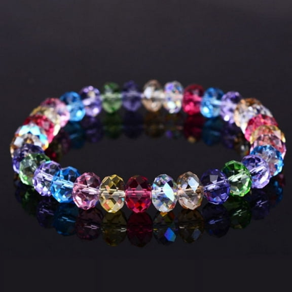 European and American Bracelet for Female Students  Crystal Chain Bracelet Ring Exquisite Luxury Fashion