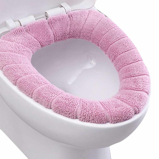 Naiovety 1 unidad de calentador y grueso para baño, cubierta de asiento de inodoro de tela lavable y estirable, almohadillas para Type7 NO7