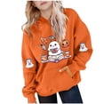 thumbnail image 2 of YUNAFFT Kids Winter Hooded Sweatshirt with Pockets Loose Fit Japanese Fleece 5-15Y, 2 of 4