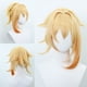 thumbnail image 1 of Peluca de cosplay de personaje de anime de moda de simulación natural con estilo de diadema femenina de pelo largo, 1 of 5