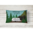 thumbnail image 2 of Carolines Treasures VHA3022PW1216 Airstream Camper Adventure Awaits Canvas Fabric Decorative Pillow  12H x16W multicolor, 2 of 3