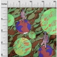 thumbnail image 2 of oneOone Cotton Jersey Maroon Fabric Abstracts Sewing Fabric By The Yard Printed Diy Clothing Sewing Supplies 58 Inch Wide, 2 of 5