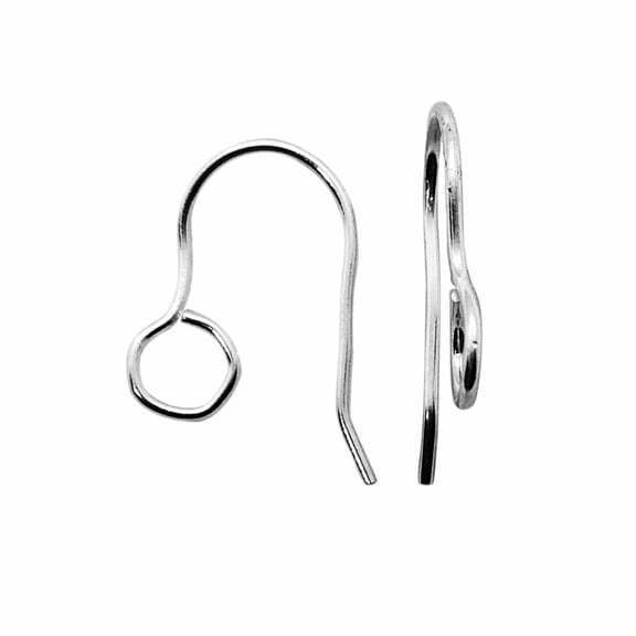 FSF-241 Silver Overlay Earwire