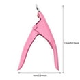 thumbnail image 3 of Fake Nail Clipper Creative Professional Nail Tip Clipper Nail Edge Cutter, 3 of 4
