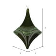 thumbnail image 3 of Vickerman 8" Moss Green Candy Glitter Drop Christmas Ornament, 3 of 3