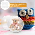 thumbnail image 4 of Alipis 50Pcs Balls, Fillable Bingo Balls Clear Plastic Raffle Packing Round Empty Capsule (60mm), 4 of 9