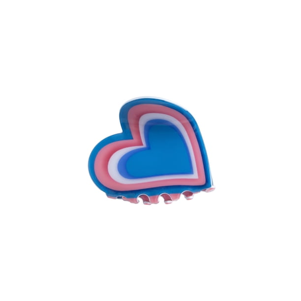Accesorios para el Cabello para las Mujeres, Corazón de San Valentín Clips de Cabello Decoración de Vacaciones para Hombres Y Mujeres Pareja, Regalos de Tocado de Plástico para el Amante Amigo, Clips