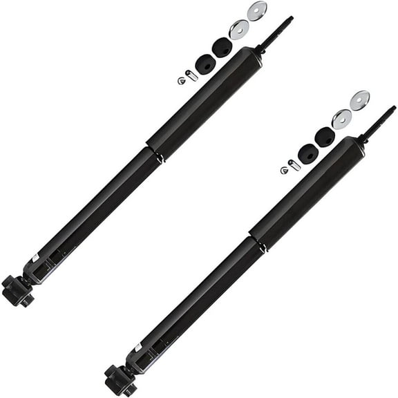 Detroit Axle - Rear Shock Absorbers for Toyota 10-15 Prius, 12-15 Prius Plug-In, 08-15 Scion xB Replacement 2010 2011 2012 2013 2014 2015 Shock Absorbers Assembly