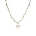 thumbnail image 4 of Collar de perlas de amor con diamantes de imitación para mujer, cadena de clavícula elegante de alta gama, cadena de lana de otoño e invierno, collar de cadena de lujo, 4 of 4