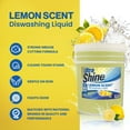 thumbnail image 4 of Ultra Shine ™ 5 Gallon 2X Platinum ™ Dish Cleaning Liquid, Lemon Scent, Yellow, 4 of 6