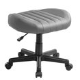 thumbnail image 2 of EUREKA ERGONOMIC Tabouret Repose-Pieds à Hauteur Réglable, 19 X 18 Pieds' Grand Siège sous le Bureau Repose-Pieds, Chaise Pivotante à Roulettes avec Roues Robustes, Pouf Tabouret Simple Chaise de Réunion pour Bureau à Domicile, Gris, 2 of 4