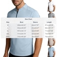 thumbnail image 3 of Hilenly Mens Active Quarter Zip Short Sleeve Athletic Shirts Stretch Performance Workout Shirt Outdoor Fishing Running T-Shirts, 3 of 10