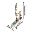 thumbnail image 4 of Meggemo Waterproof RC Sailing Boat - High/Low Speed Racing Toy with LED Lights, Ideal for Pool/Lake Surfing & Holiday Gifting, 4 of 8