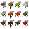 thumbnail image 2 of Billuyoard Elegantes cojines para sillas de comedor para el hogar: almohadilla de esponja duradera y cojines de asiento de esponja de tela Decoración del hogar No.13- Naranja, 2 of 6