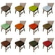 thumbnail image 3 of Yuarrent Cojines de asiento de esponja universales para todas las estaciones para sillas de comedor domésticas - Esponja de alta densidad Decoración del hogar No.15- naranja rojo, 3 of 6