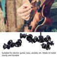 thumbnail image 3 of 10PCS Guitar Strap Lock Buttons, Mushroom Style Metal End Pins With Screw For Electric Guitar Bass Ukulele, 3 of 8