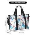 thumbnail image 2 of Travel Duffle Bag Cute Pirate Shark Whale Octopus Travel Tote Bags Carry on Luggage Waterproof Weekender Bags with Top Handle Adjustable Shoulde Strap for Travel Gym, 2 of 5