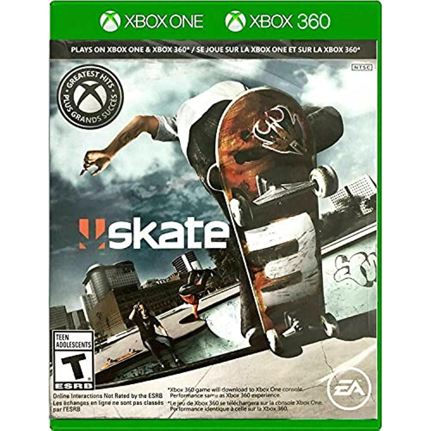 cross Transparent Moment Skate 3 Xbox 360/ Xbox One - Walmart.com