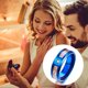 thumbnail image 4 of sweethay Anillo elegante de moda para hombres y mujeres, reemplazo decorativo electrochapado, anillos luminosos antioxidantes, joyería, regalo Ropa, zapatos y accesorios Miscelánea talla 7, 4 of 6