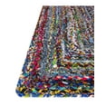 thumbnail image 6 of Unique Loom Braided Chindi Collection Area Rug (5' 1" x 8' Rectangle Blue and Multi/Green), 6 of 7