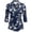 yue866-Dark Blue, variant on KHONTS Womens 3/4 Sleeve Polo Shirts Sun Protection Zip up Golf Shirt Tennis Tops Athletic Outfits Activewear Dark Blue XL