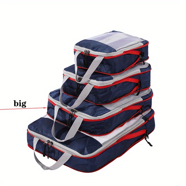 Waterproof Travel Compression Bag - Double-Layer Mesh Breathable Perfect for Business Trips and Vacations