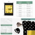 thumbnail image 6 of Yellow Bees Balloon Curtains for Bedroom/Front Door/Bathroom, Spring Summer Watercolor Honey Textured Tie Up Curtains 63 Inch Length Light Filtering Kitchen Curtains Shades for Windows 46"x63", 6 of 8