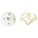 thumbnail image 1 of Reloj De Pared Moderno, Decorativo, Redondo, Silencioso, Con Números Para El Hogar, La Oficina, El Estudio, Con Servilletero, Mesa De Almacenamiento, Brazo Pesado, Dispensador Plano, Hotel,, 1 of 8