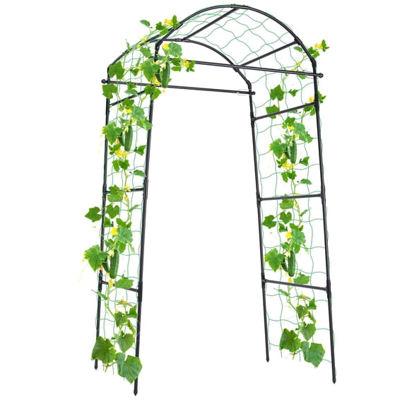 FOLOOK CUCUMBER TRELLIS Garden Arch Trellis Climbing PlantsVegetable-Trellis