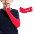 thumbnail image 2 of ZACPNCV Arm Sleeves for Kids UV Sun Protection Sleeves Compression Sleeves Cooling Arm Cover Boys Girls Outdoor Sports Hot Pink 5-12 Years, 2 of 4