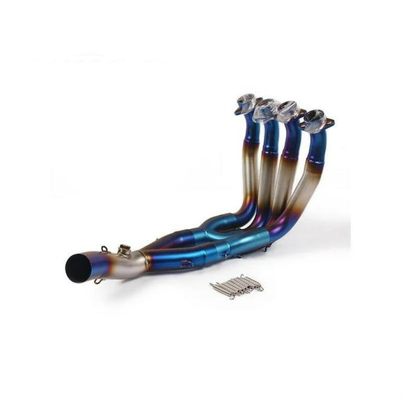 Exhaust Link Pipe Motorcycle Systems Exhaust Pipe 51mm For Yamaha R6 YZF-R6 Yzf 2006-2014 2006-2020