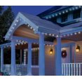 thumbnail image 3 of Holiday Time 70-Count LED Diamond-Cut C9 String Christmas Lights, Blue to Cool White, 3 of 4