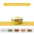 thumbnail image 6 of SDFGTstore Airtight Organizers Container Press Seal Closure Plastic Food Saver 4 Size, 6 of 8