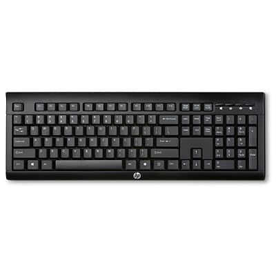 HP K2500 Wireless Keyboard - Black