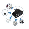 thumbnail image 5 of Adaptador Divisor De Transferencia De Datos Mini divisor giratorio de 3 puertos USB Hub U Disk Reader para PC (USB 3.0 negro), 5 of 5