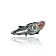 thumbnail image 1 of Headlight Assembly - Compatible/Replacement for '11-14 Hyundai Sonata SE/Limited - Halogen, Chrome Interior Bezel - Left Hand - Driver - 921013Q100, 1 of 2