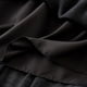 thumbnail image 4 of Faldas Umfun para mujer, informales, de lino liso, elásticas, de cintura alta, plisadas, con lazo, midi, modernas, informales, versátiles, negras, talla única, 4 of 5