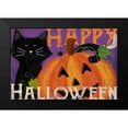 thumbnail image 2 of Charron, Veronique 24x17 Black Modern Framed Museum Art Print Titled - Festive Felines I, 2 of 5
