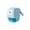 Blue, variant on Auto Feed Handheld Pencil Sharpener Alloy Steel Cutting Structure Multi Shape Pencil Grinder With Firm Base Large Shavings Box Portable Manual Pencil Polisher For Daily Art Drawing Stationery