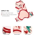 thumbnail image 4 of Topkins Dog Pajamas, Puppy Pjs, Dog Onesie, Dog Clothes with Animal Pattern for Small Medium Dogs, XS, 4 of 7