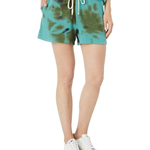 n:philanthropy Womens Bee Casual Walking Shorts, Green, X-Small