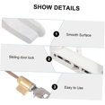 thumbnail image 3 of 1Satz sliding door lock privacy lock for doors install versatile use bedroom bathroom kitchen, 3 of 5